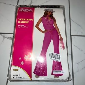 spirit halloween barbie the movie western barbie costume adult medium NEW